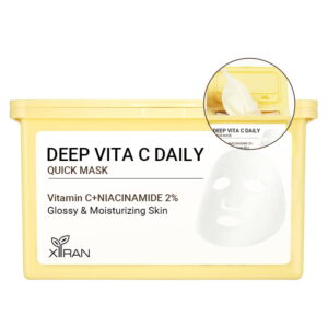 masker lembar wajah harian vitamin c merek pribadi